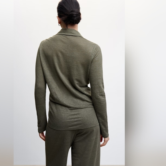 MANGO Linen knit Co-Ord - Picture 4 of 7